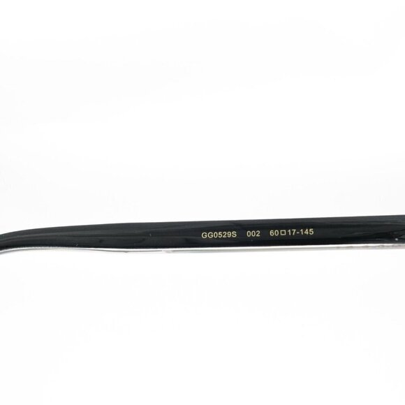 Gucci GG0529 Squared Aviator Sunglasses Silver Gray OS - Picture 8 of 16